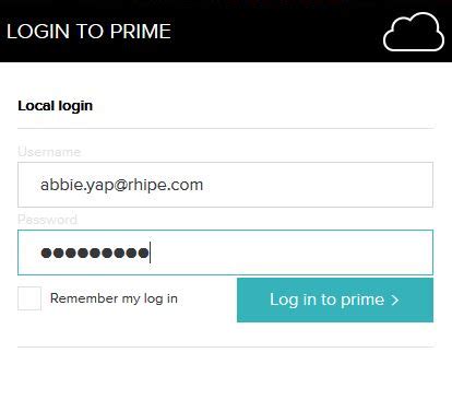 Username Password. . Prism portal login